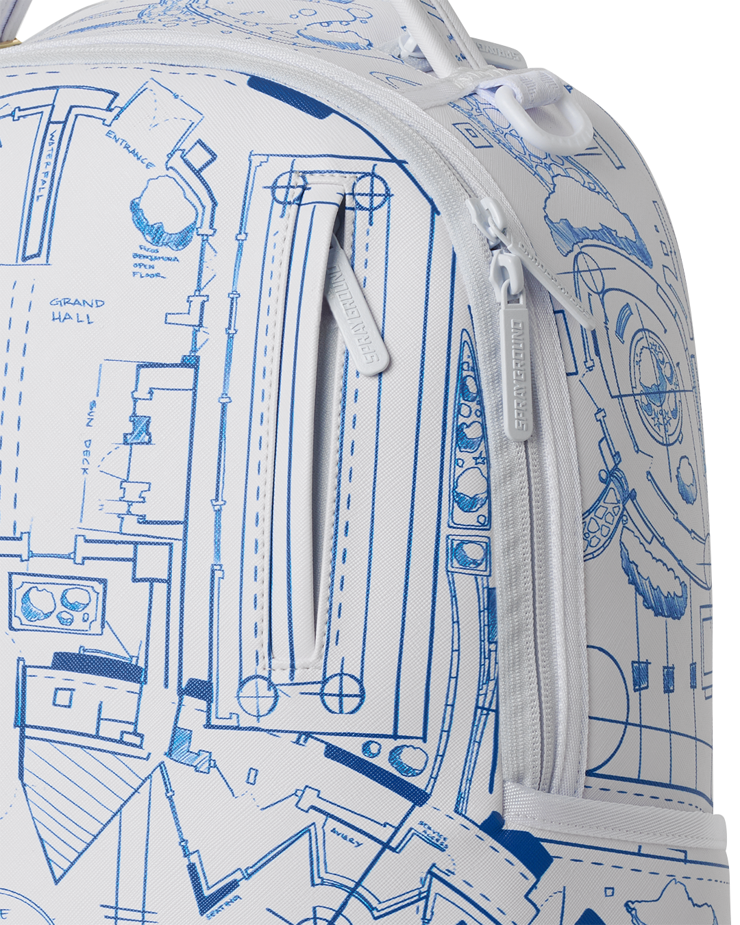 SPRAYGROUND® BACKPACK FRANK LLOYD WRIGHT BLUEPRINT BACKPACK