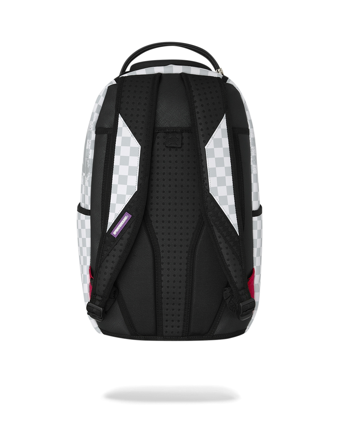 SPRAYGROUNDÂ® BACKPACK MARVEL BLACK PANTHER WAKANDA FOREVER ON WHITE CHECK BACKPACK