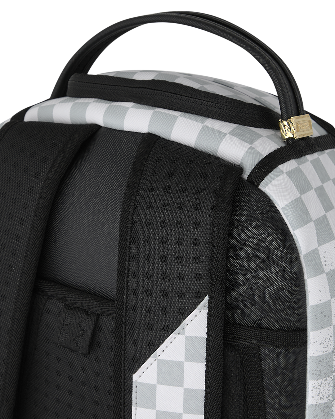 SPRAYGROUNDÂ® BACKPACK MARVEL BLACK PANTHER WAKANDA FOREVER ON WHITE CHECK BACKPACK