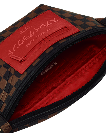 SPRAYGROUND® CROSSBODY RED REDEMPTION SAVVY CROSSBODY