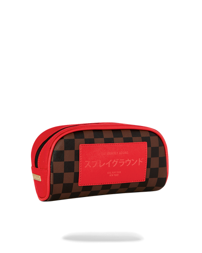 SPRAYGROUND® POUCH RED REDEMPTION POUCH