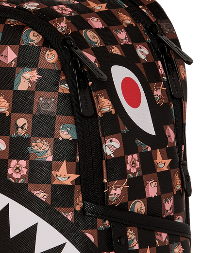 SPRAYGROUND® BACKPACK PEEKING CHARACTERS REMIX SAVAGE BACKPACK
