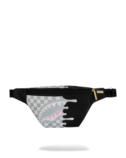 SPRAYGROUND® CROSSBODY CREAM CHECK SIDE DRIP SAVVY CROSSBODY
