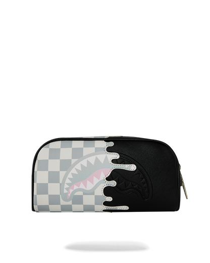 SPRAYGROUND® POUCH CREAM CHECK SIDE DRIP POUCH