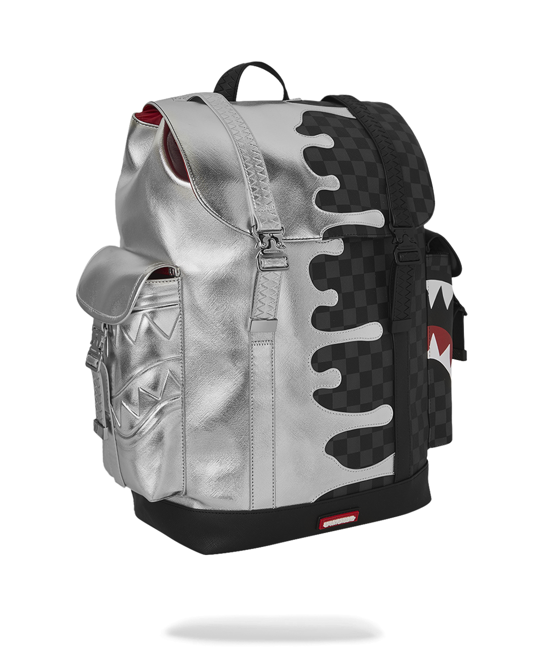 SPRAYGROUND® BACKPACK SILVER SIDE DRIP MONTE CARLO BACKPACK