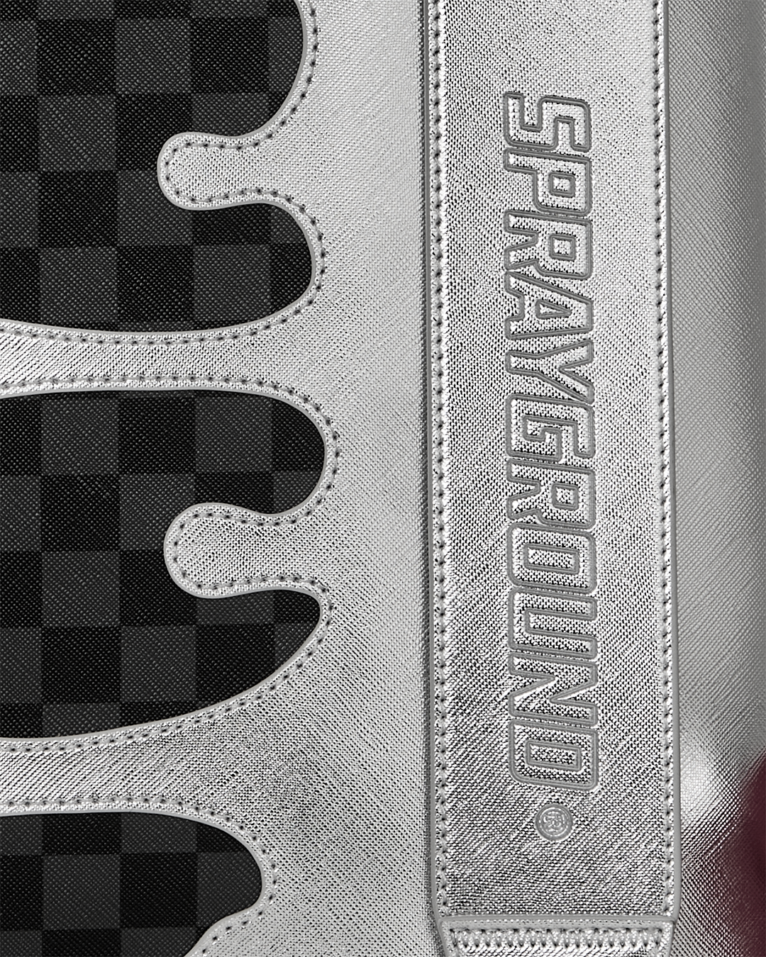 SPRAYGROUND® BACKPACK SILVER SIDE DRIP MONTE CARLO BACKPACK