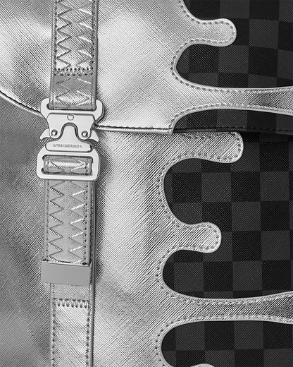 SPRAYGROUND® BACKPACK SILVER SIDE DRIP MONTE CARLO BACKPACK
