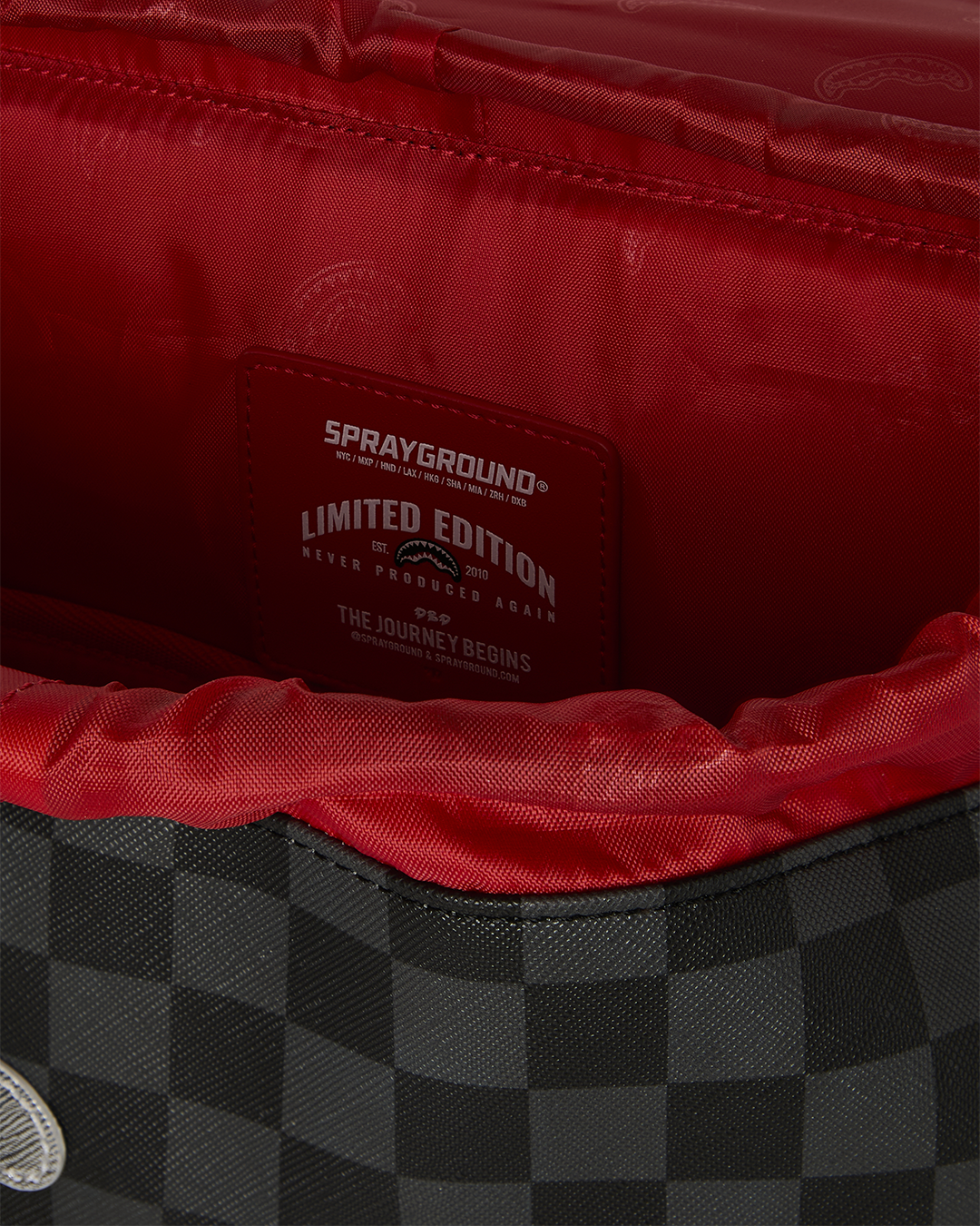 SPRAYGROUND® BACKPACK SILVER SIDE DRIP MONTE CARLO BACKPACK