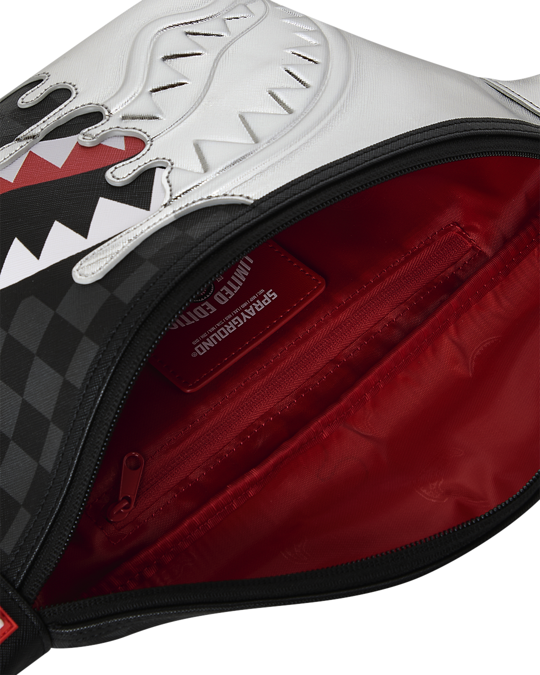 SPRAYGROUND® CROSSBODY SILVER SIDE DRIP SAVVY CROSSBODY