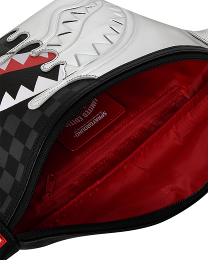 SPRAYGROUND® CROSSBODY SILVER SIDE DRIP SAVVY CROSSBODY