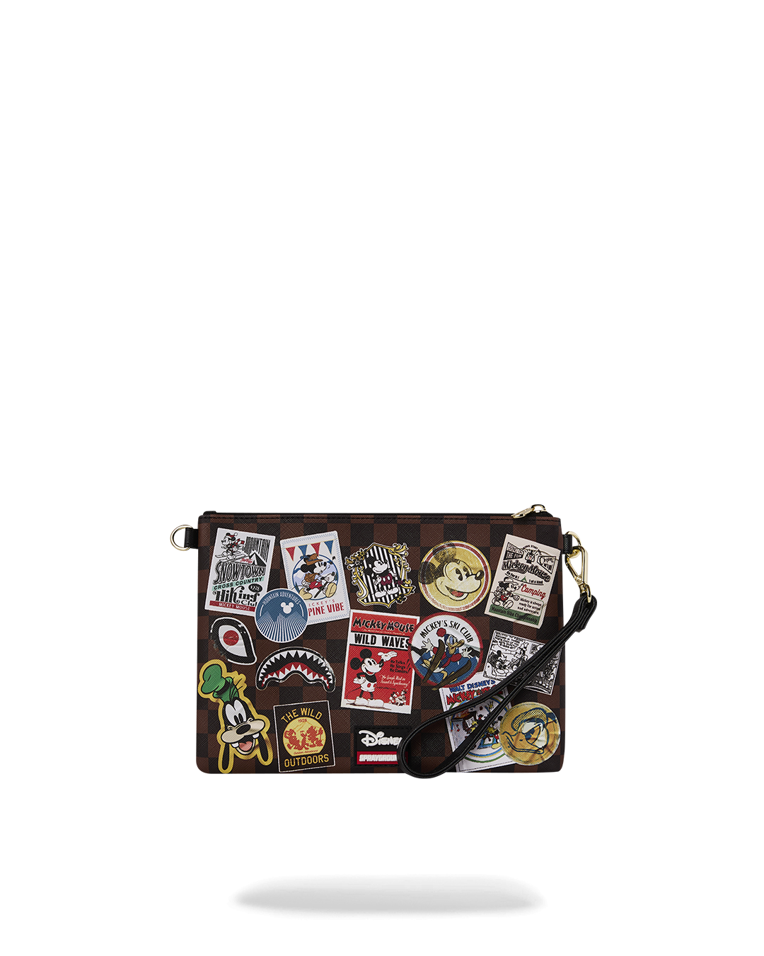 SPRAYGROUND® POUCHETTE MICKEY MOUSE GLOBAL MOGUL CROSSOVER CLUTCH