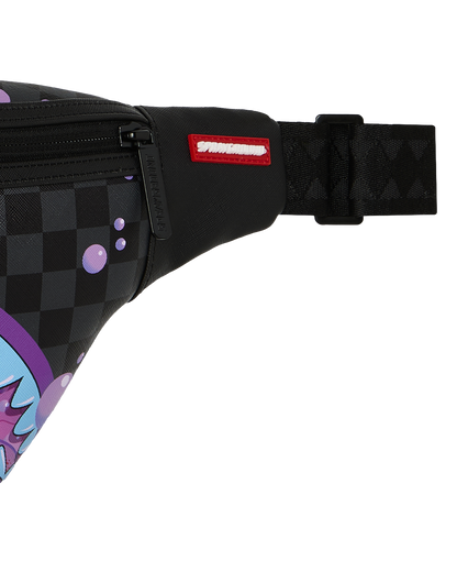 SPRAYGROUND® CROSSBODY PURPLE SLIME TAKEOVER SAVVY CROSSBODY