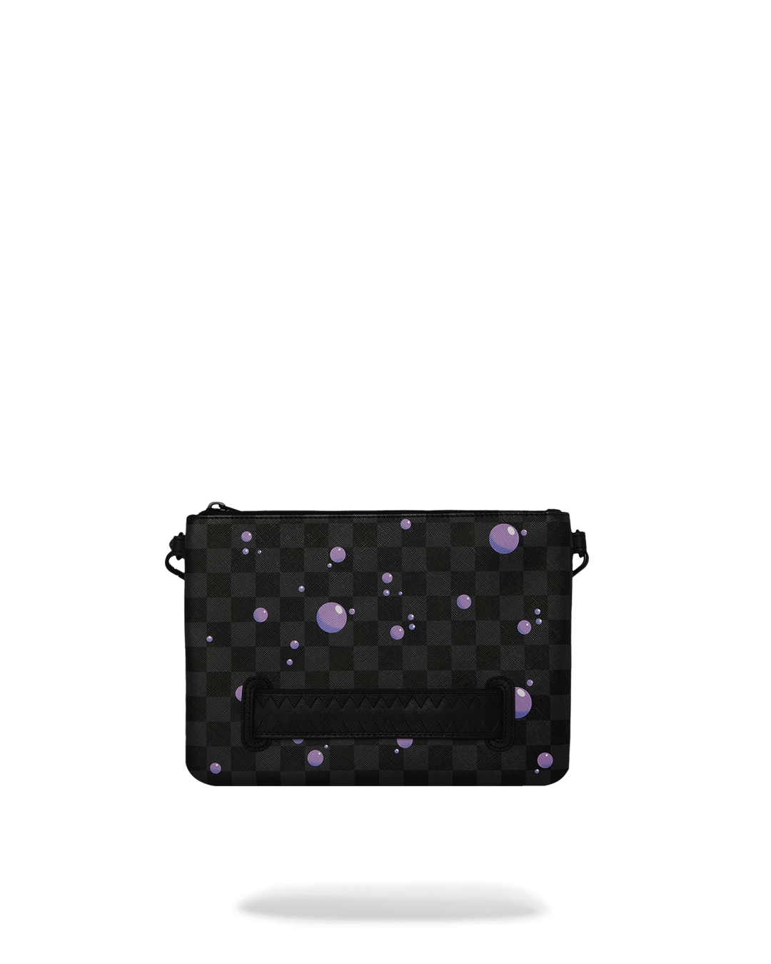 SPRAYGROUND® POUCHETTE PURPLE SLIME TAKEOVER CROSSOVER CLUTCH