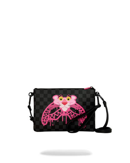 SPRAYGROUND® POUCHETTE PINK PANTHER DRIPPY DIAMONDS CROSSOVER CLUTCH