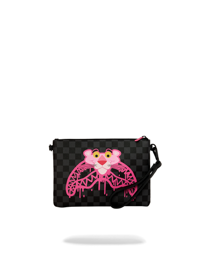 SPRAYGROUND® POUCHETTE PINK PANTHER DRIPPY DIAMONDS CROSSOVER CLUTCH