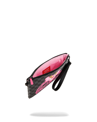 SPRAYGROUND® POUCHETTE PINK PANTHER DRIPPY DIAMONDS CROSSOVER CLUTCH