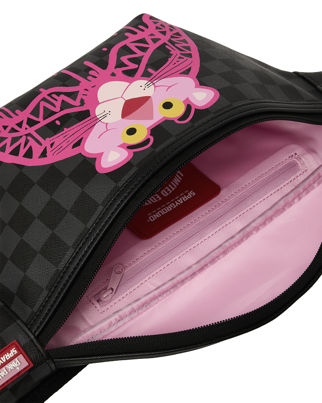 SPRAYGROUND® CROSSBODY PINK PANTHER DRIPPY DIAMONDS SAVVY CROSSBODY