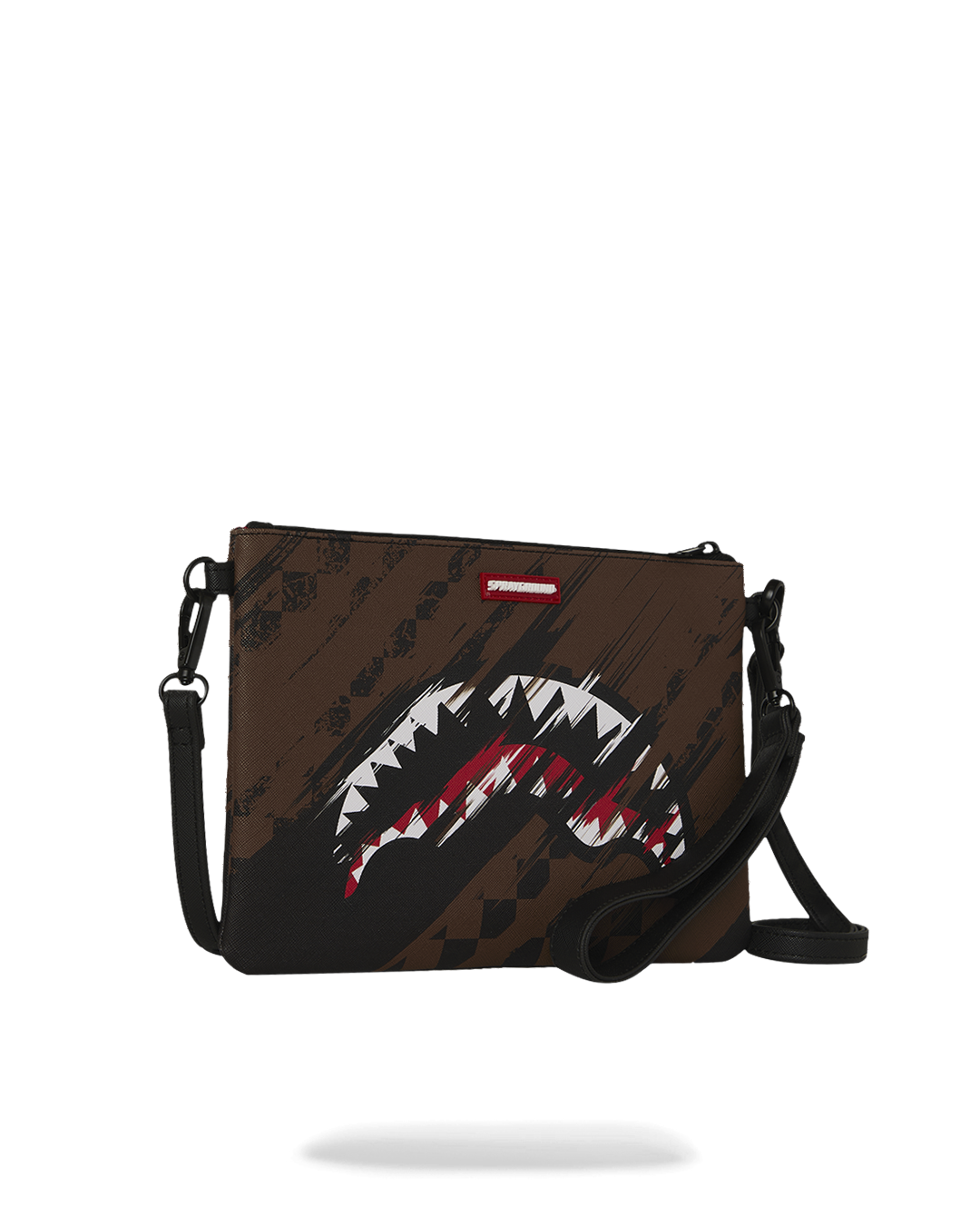 SPRAYGROUND® POUCHETTE SMEARED GRUNGE CROSSOVER CLUTCH