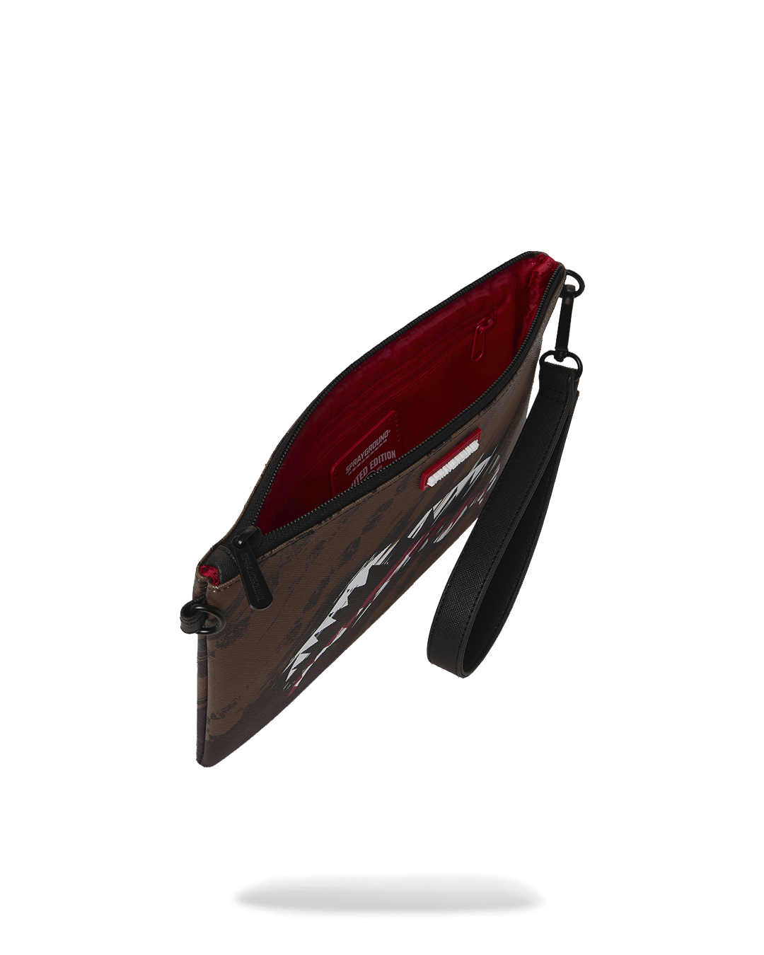 SPRAYGROUND® POUCHETTE SMEARED GRUNGE CROSSOVER CLUTCH