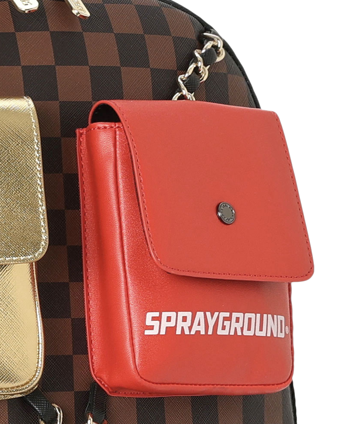 SPRAYGROUNDÂ® BACKPACK HANGING POCKETS MIX UP BACKPACK