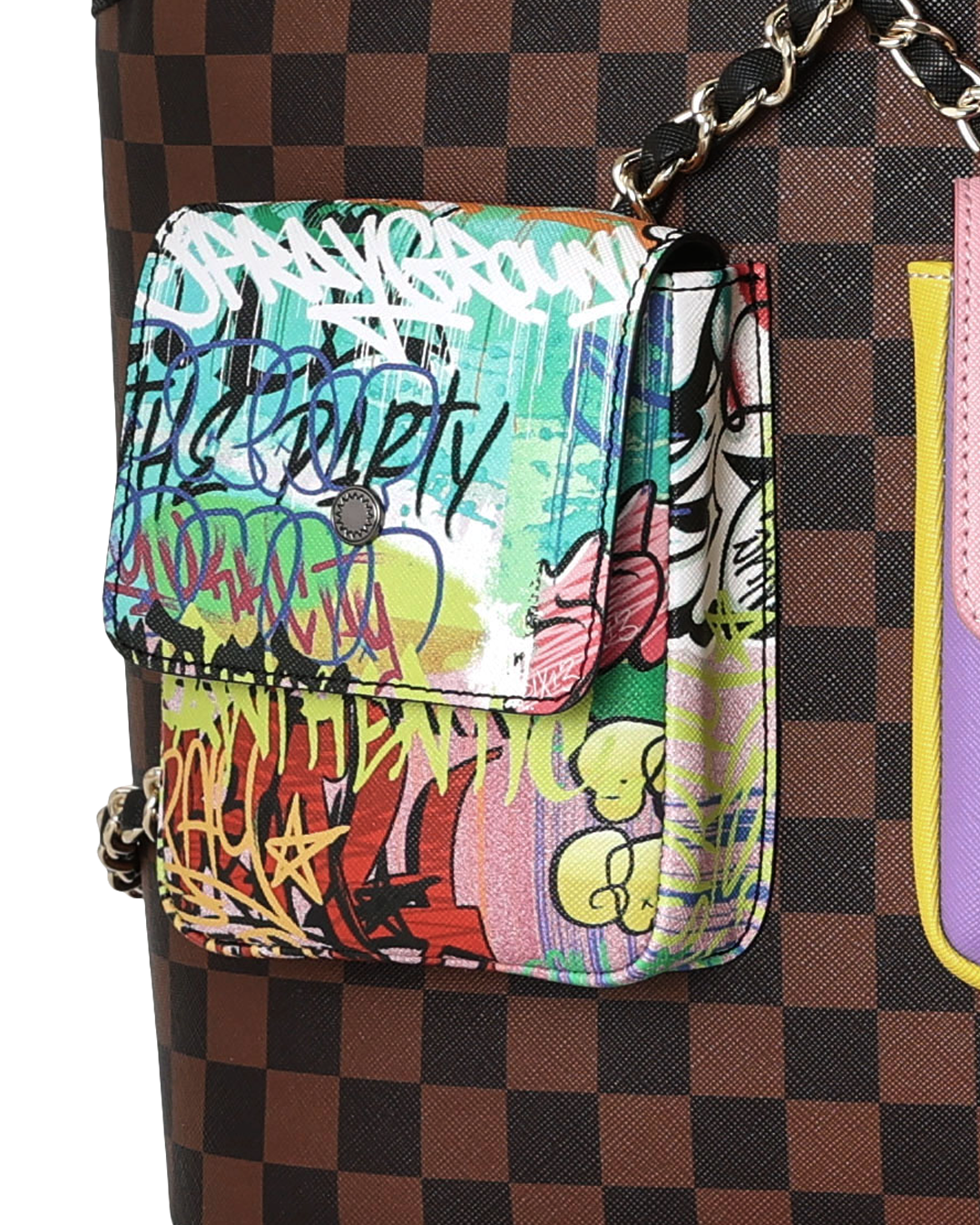 SPRAYGROUNDÂ® BACKPACK HANGING POCKETS MIX UP BACKPACK