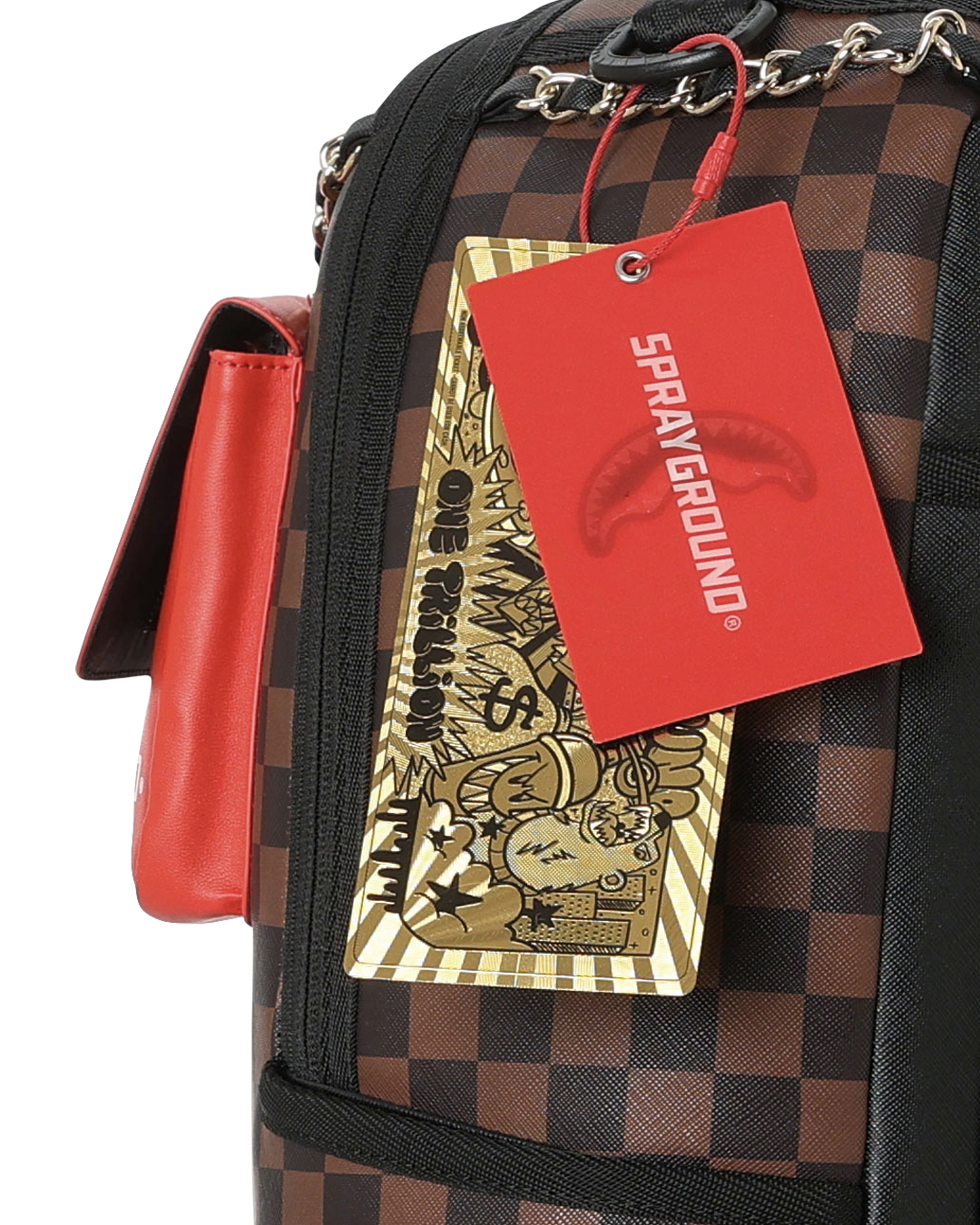 SPRAYGROUNDÂ® BACKPACK HANGING POCKETS MIX UP BACKPACK