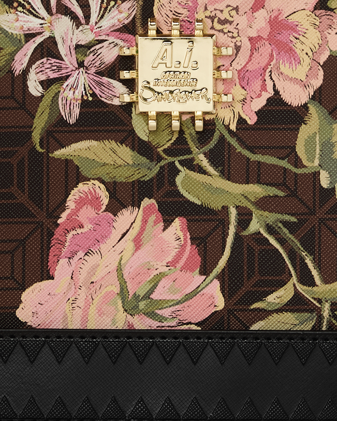 SPRAYGROUND® POUCHETTE AI HENNY FLORAL CROSSOVER CLUTCH