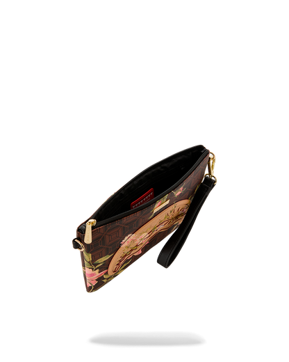 SPRAYGROUND® POUCHETTE AI HENNY FLORAL CROSSOVER CLUTCH