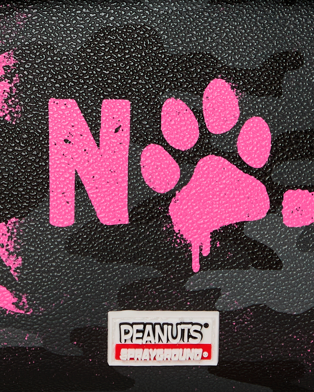 SPRAYGROUND® SLING SNOOPY PINK STENCIL MESSENGER SLING