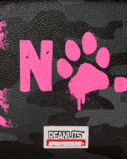 SPRAYGROUND® SLING SNOOPY PINK STENCIL MESSENGER SLING