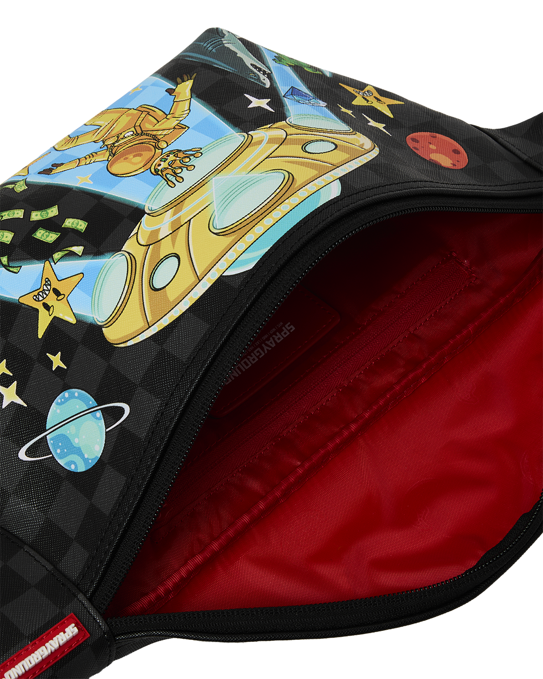SPRAYGROUND® CROSSBODY SPACE WARPED RMX SAVVY CROSSBODY