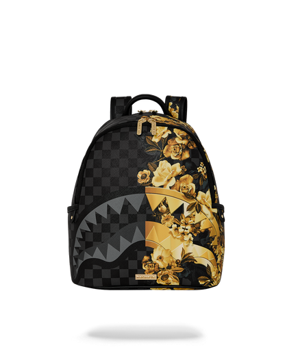 SPRAYGROUND® BACKPACK GOLD FLORAL REMIX SAVAGE BACKPACK