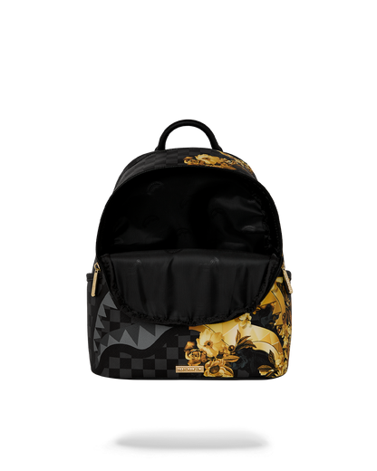 SPRAYGROUND® BACKPACK GOLD FLORAL REMIX SAVAGE BACKPACK