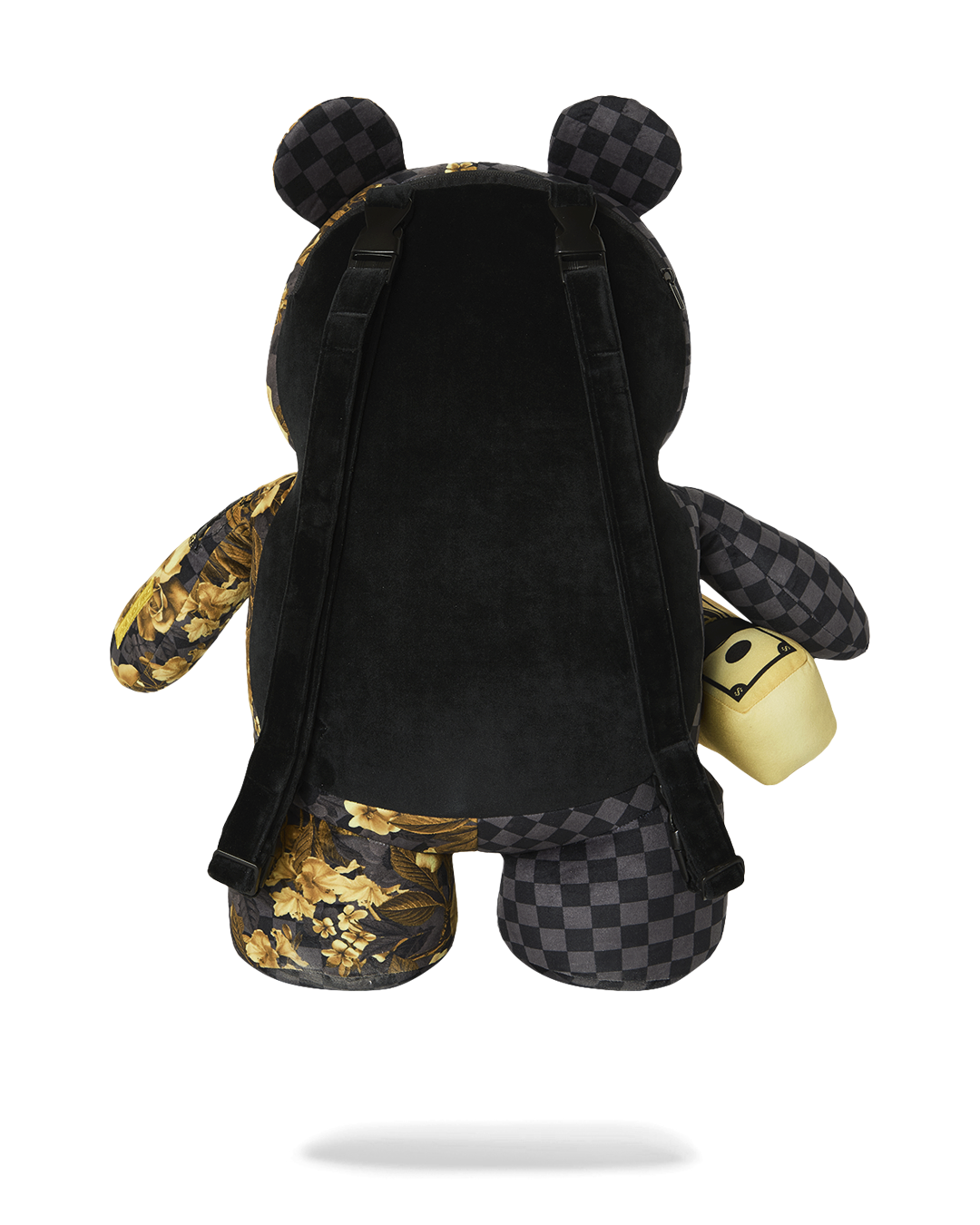 SPRAYGROUND® BACKPACK GOLD FLORAL REMIX MONEYBEAR BACKPACK
