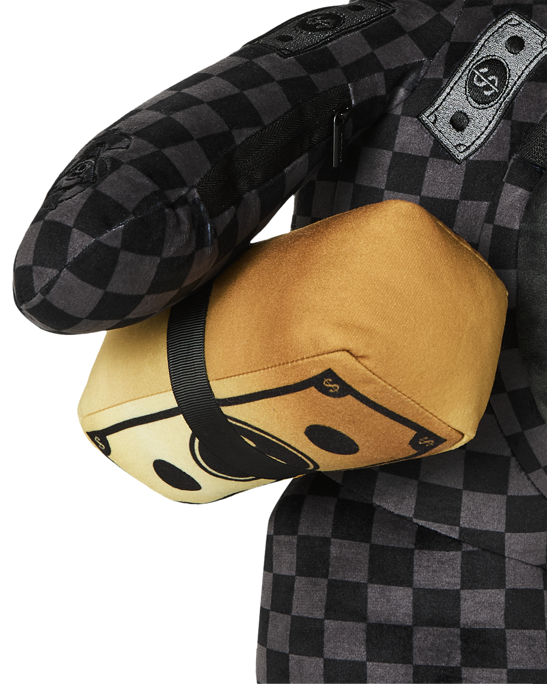 SPRAYGROUND® BACKPACK GOLD FLORAL REMIX MONEYBEAR BACKPACK