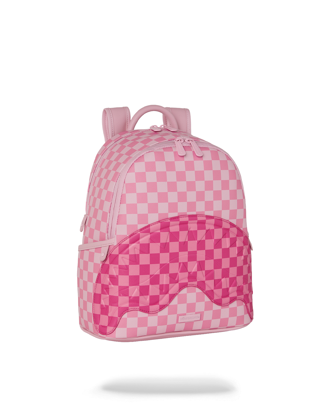 SPRAYGROUND® BACKPACK PINK SHARKS IN PARIS PATCH SAVAGE BACKPACK