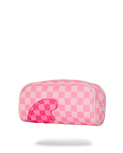 SPRAYGROUND® POUCH PINK SHARKS IN PARIS PATCH POUCH