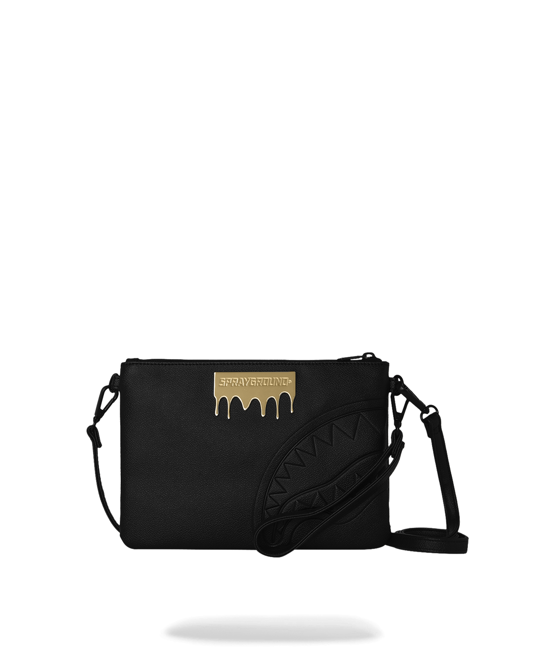 SPRAYGROUND® POUCHETTE GOLD BRICK LUXE CROSSOVER CLUTCH