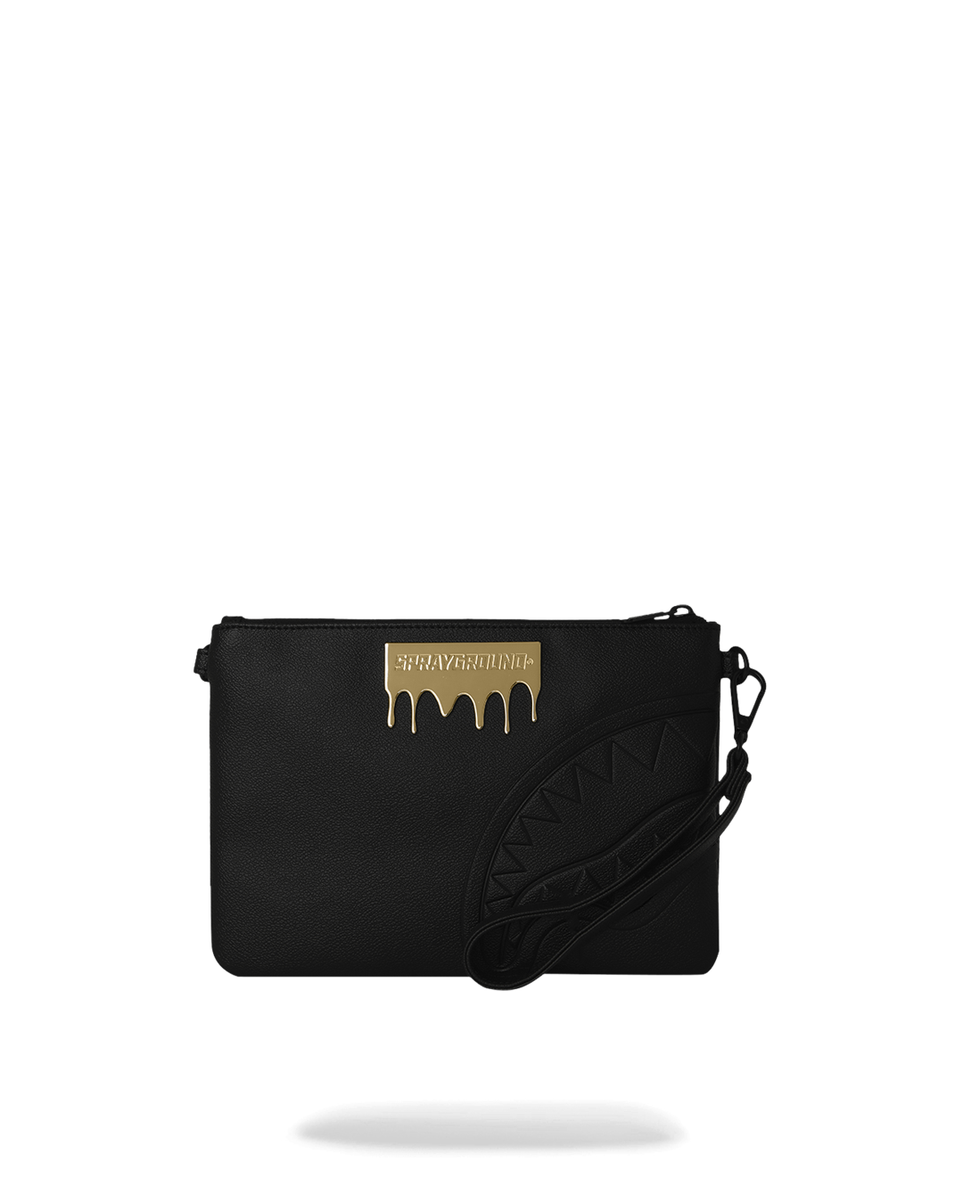 SPRAYGROUND® POUCHETTE GOLD BRICK LUXE CROSSOVER CLUTCH