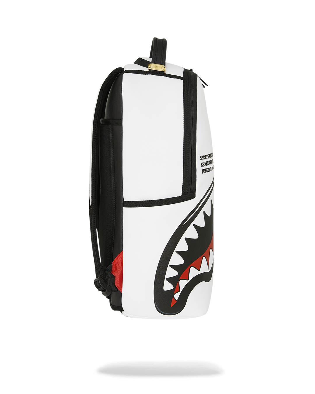 SPRAYGROUND® BACKPACK SHARK CENTRAL BUBBLY WHITE BACKPACK