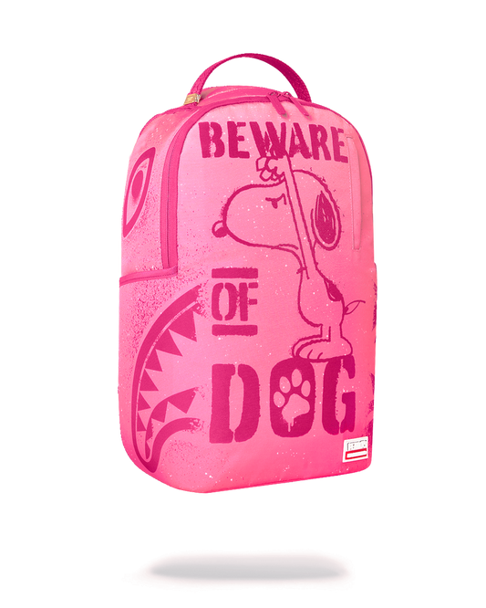 SPRAYGROUND® BACKPACK PEANUTS SNOOPY BEWARE OF DOG BACKPACK