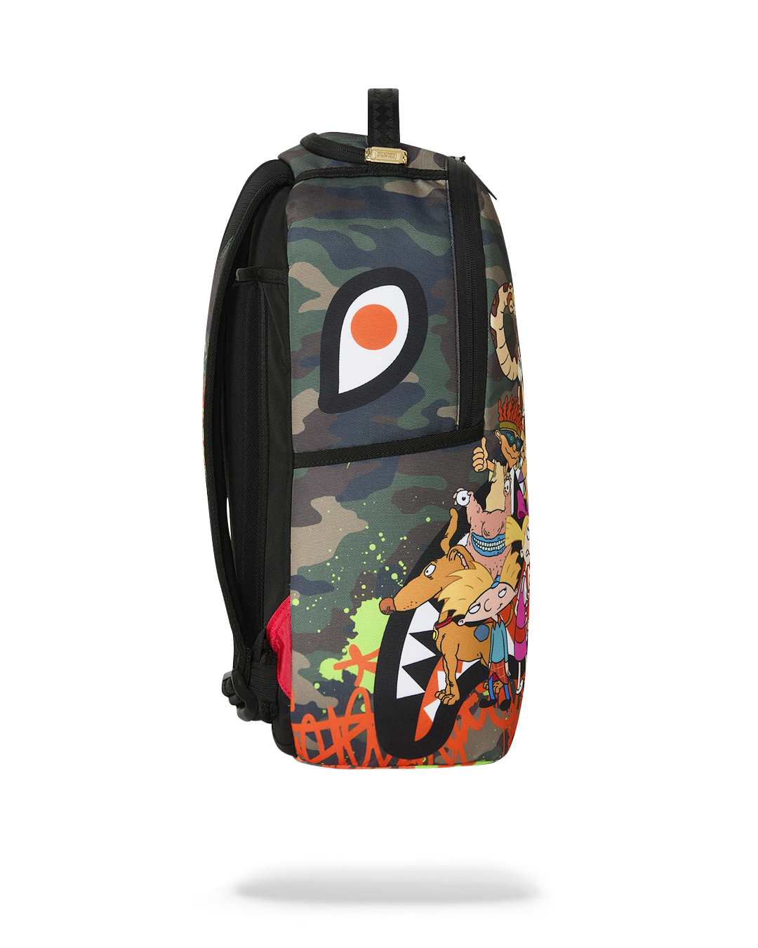SPRAYGROUND® BACKPACK 90S NICK CAMO WITH GRAFFITI BACKPACK
