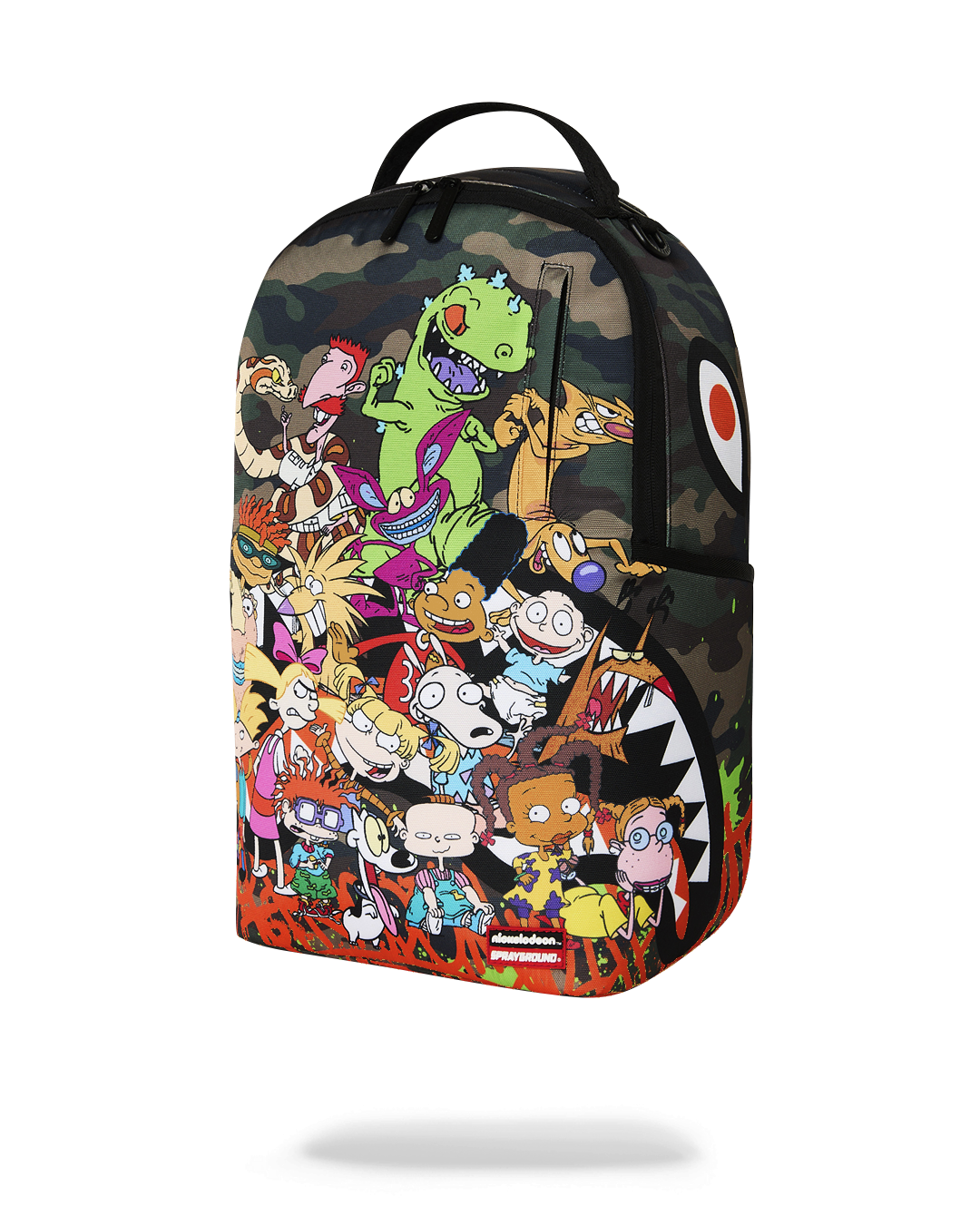 SPRAYGROUND® BACKPACK 90S NICK CAMO WITH GRAFFITI BACKPACK