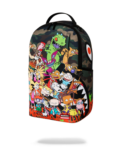 SPRAYGROUND® BACKPACK 90S NICK CAMO WITH GRAFFITI BACKPACK