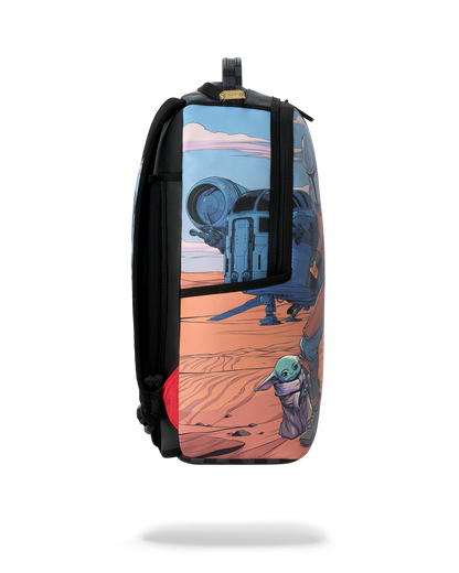 SPRAYGROUNDÂ® BACKPACK STAR WARS MANDO AND GROKU REVEAL BACKPACK