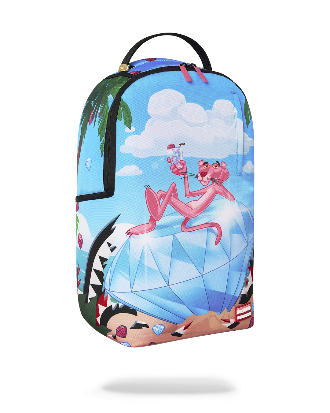 SPRAYGROUND® BACKPACK PINK PANTHER BIG OL’ DIAMOND BACKPACK