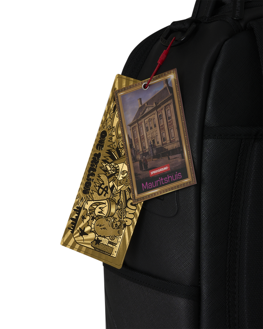 SPRAYGROUND® BACKPACK MAURITSHUIS MUSEUM SHARK PALETTE GIRL WITH A PEARL EARRING COLLAB BACKPACK