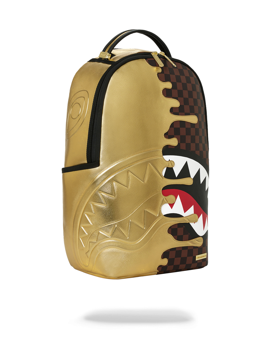 SPRAYGROUNDÂ® BACKPACK SHARKS IN PARIS GOLD DRIP BACKPACK