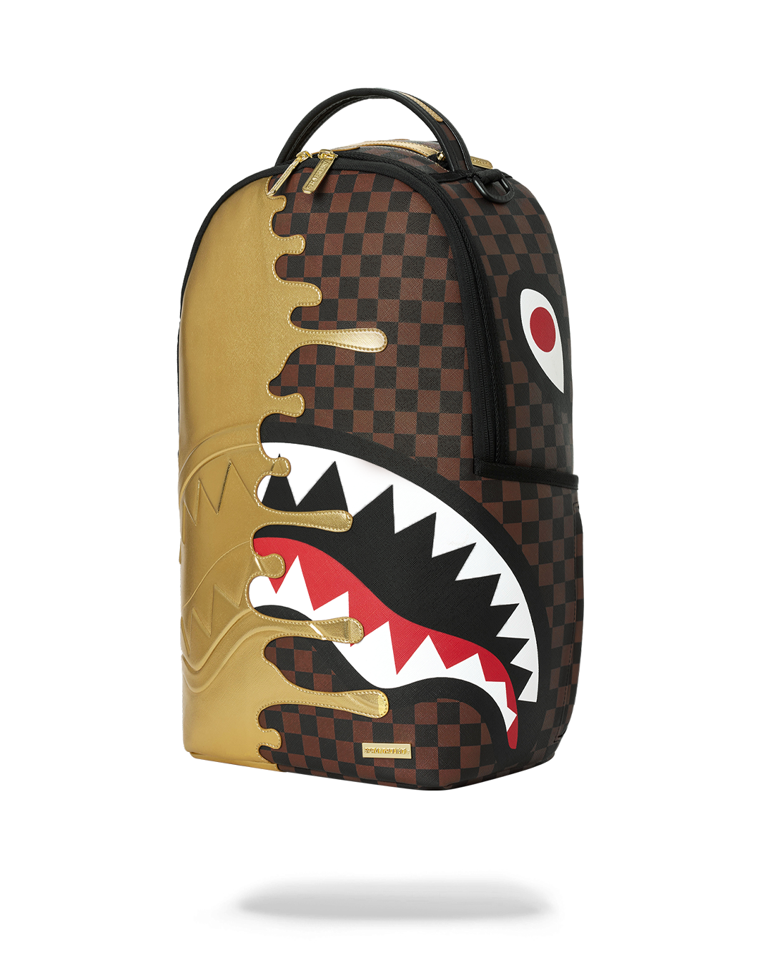 SPRAYGROUNDÂ® BACKPACK SHARKS IN PARIS GOLD DRIP BACKPACK
