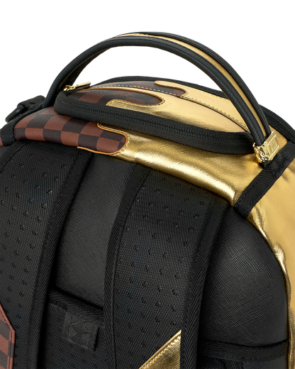 SPRAYGROUNDÂ® BACKPACK SHARKS IN PARIS GOLD DRIP BACKPACK